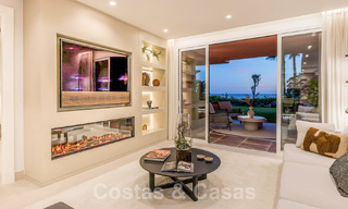 Appartement de jardin à vendre avec vue sur la mer dans un complexe de plage emblématique sur le nouveau Golden Mile entre San Pedro et Estepona 57952 