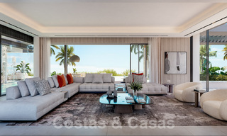 2 Majestueuses villas design à l'architecture avant-gardiste à vendre avec vue panoramique sur la mer à Marbella - Benahavis 57961 