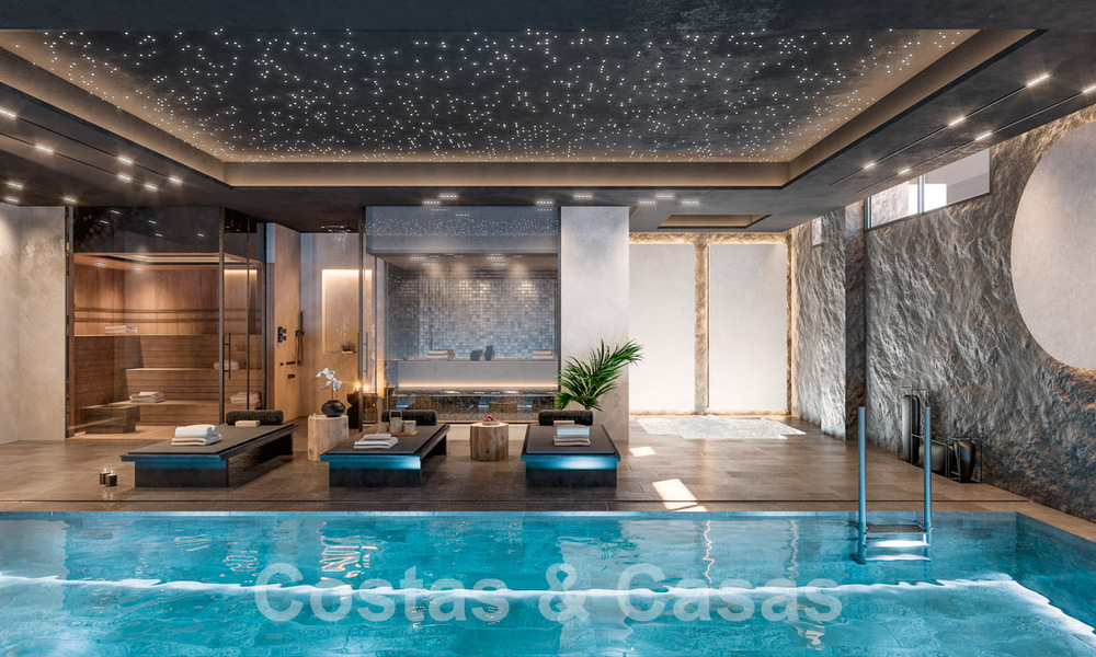 2 Majestueuses villas design à l'architecture avant-gardiste à vendre avec vue panoramique sur la mer à Marbella - Benahavis 57962