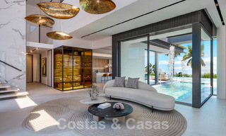 2 Majestueuses villas design à l'architecture avant-gardiste à vendre avec vue panoramique sur la mer à Marbella - Benahavis 57970 