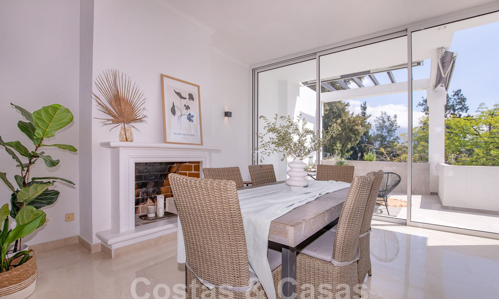 Spacieuse maison à vendre avec vue à 360°, adjacente au terrain de golf de La Quinta, Marbella - Benahavis 57985