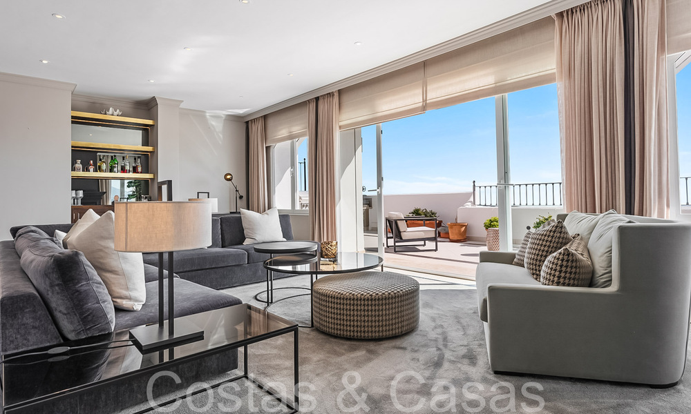 Penthouse à vendre avec vue panoramique sur la mer dans les collines de Marbella - Benahavis 67388