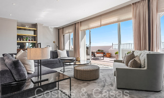 Penthouse à vendre avec vue panoramique sur la mer dans les collines de Marbella - Benahavis 67388 