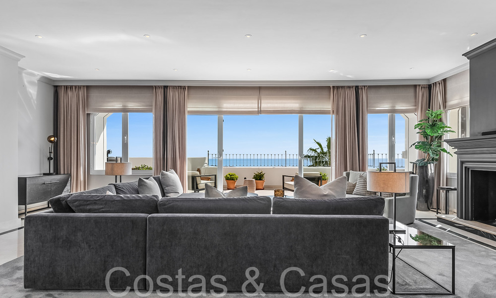 Penthouse à vendre avec vue panoramique sur la mer dans les collines de Marbella - Benahavis 67391