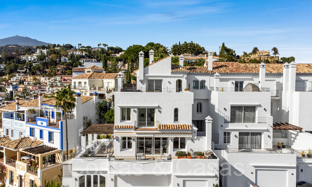 Penthouse à vendre avec vue panoramique sur la mer dans les collines de Marbella - Benahavis 67392