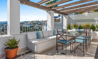 Penthouse à vendre avec vue panoramique sur la mer dans les collines de Marbella - Benahavis 67401 
