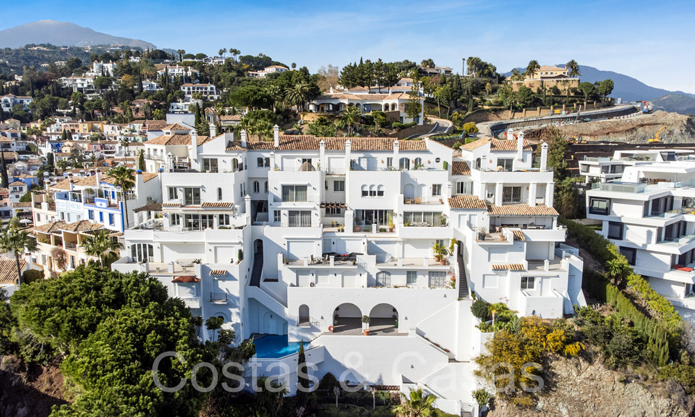 Penthouse à vendre avec vue panoramique sur la mer dans les collines de Marbella - Benahavis 67405