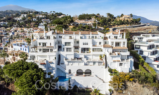 Penthouse à vendre avec vue panoramique sur la mer dans les collines de Marbella - Benahavis 67405 
