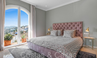Penthouse à vendre avec vue panoramique sur la mer dans les collines de Marbella - Benahavis 67415 