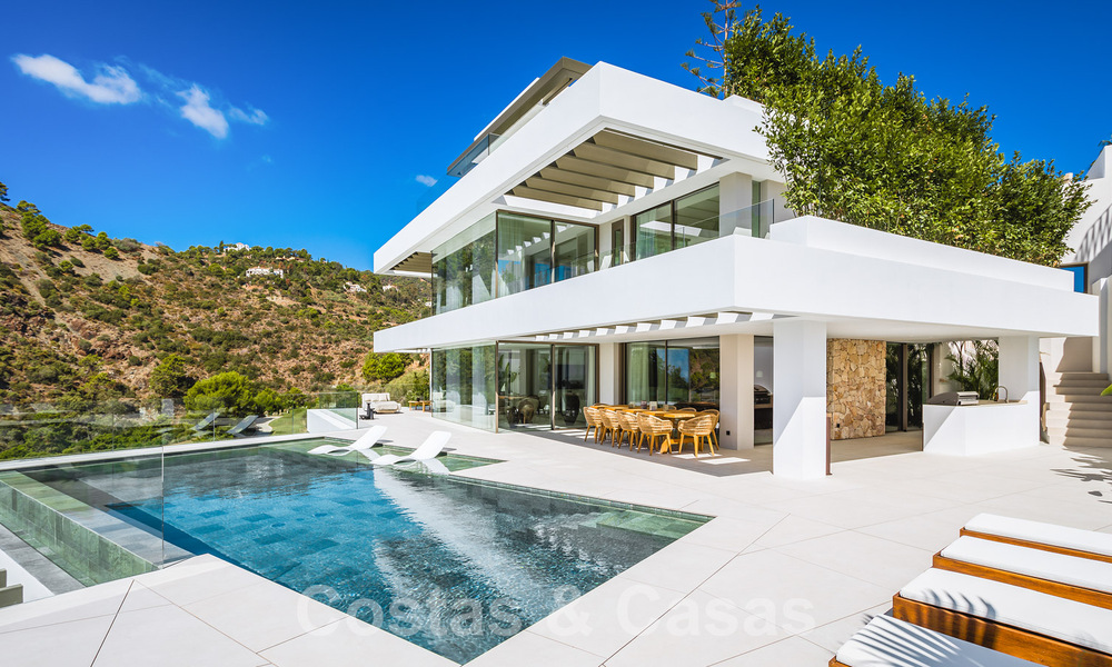 Villa de luxe à vendre dans un complexe de golf exclusif et fermé avec vue panoramique à La Quinta, Marbella - Benahavis 59070