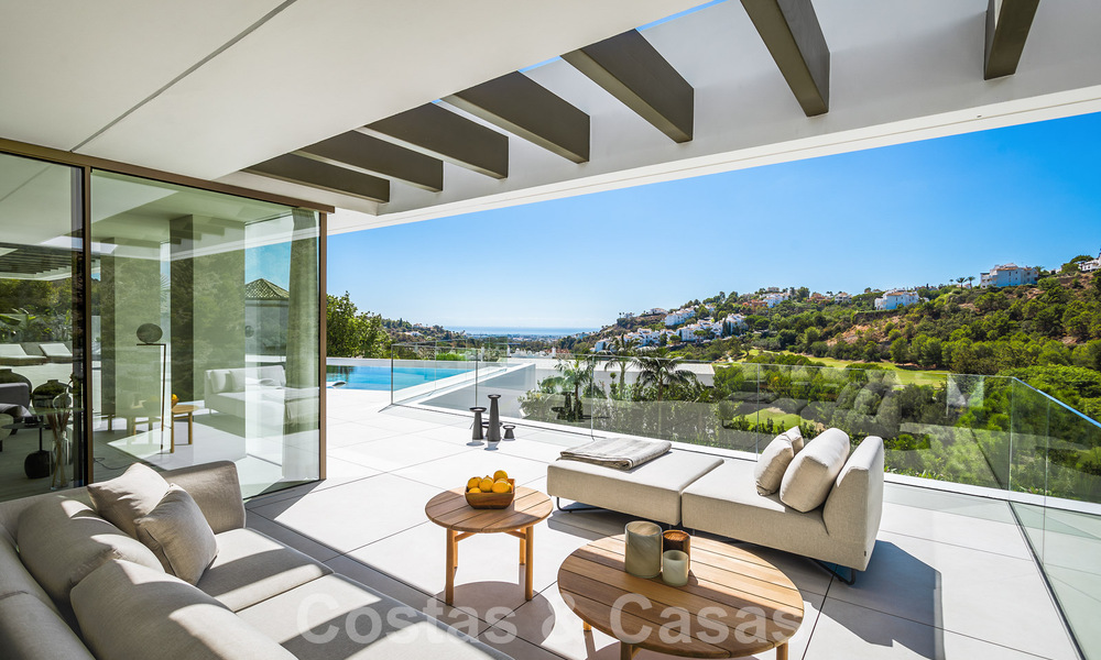 Villa de luxe à vendre dans un complexe de golf exclusif et fermé avec vue panoramique à La Quinta, Marbella - Benahavis 59071