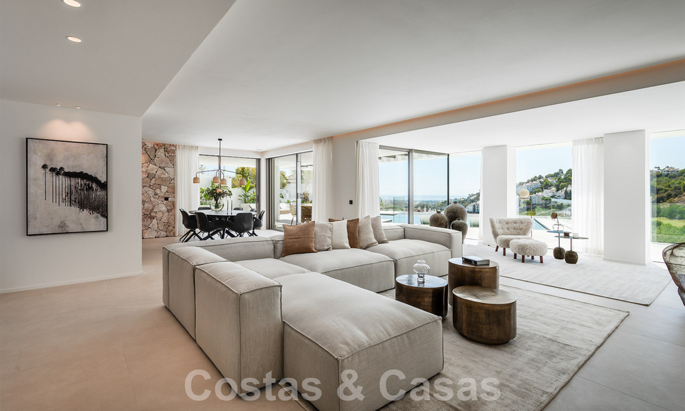 Villa de luxe à vendre dans un complexe de golf exclusif et fermé avec vue panoramique à La Quinta, Marbella - Benahavis 59085