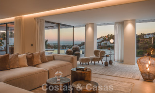 Villa de luxe à vendre dans un complexe de golf exclusif et fermé avec vue panoramique à La Quinta, Marbella - Benahavis 59098 
