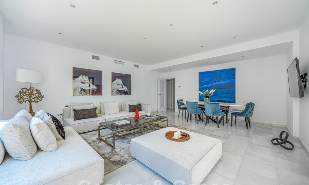 Appartement moderne avec jardin à vendre avec 3 chambres à coucher dans un complexe résidentiel sur le Golden Mile de Marbella 58569