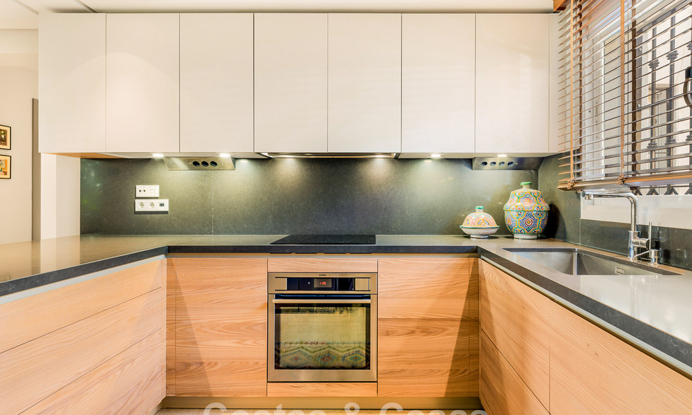 Charmant appartement avec jardin à vendre dans un complexe résidentiel privilégié à La Quinta, Marbella – Benahavis 58585