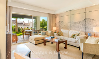 Charmant appartement avec jardin à vendre dans un complexe résidentiel privilégié à La Quinta, Marbella – Benahavis 58599 
