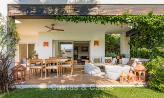 Charmant appartement avec jardin à vendre dans un complexe résidentiel privilégié à La Quinta, Marbella – Benahavis 58603 