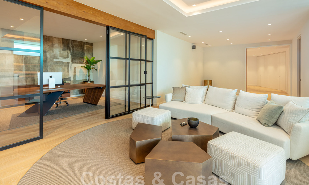 Prestigieuse villa de luxe moderne à vendre avec vue imprenable sur la mer dans une communauté fermée à Marbella - Benahavis 58688