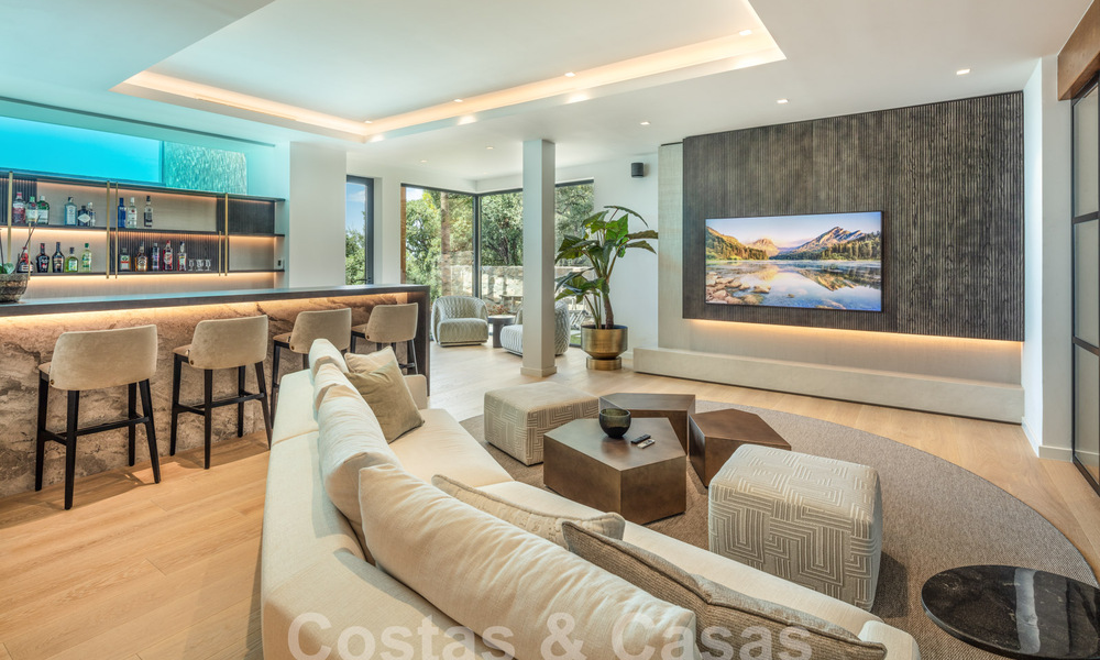 Prestigieuse villa de luxe moderne à vendre avec vue imprenable sur la mer dans une communauté fermée à Marbella - Benahavis 58730