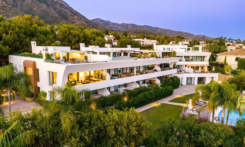 Penthouse moderne à vendre avec une vue phénoménale sur la mer dans le quartier exclusif de Sierra Blanca, Marbella 58731