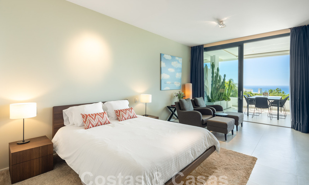 Penthouse moderne à vendre avec une vue phénoménale sur la mer dans le quartier exclusif de Sierra Blanca, Marbella 58738