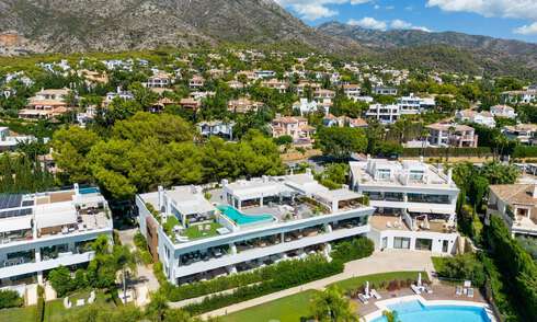 Penthouse moderne à vendre avec une vue phénoménale sur la mer dans le quartier exclusif de Sierra Blanca, Marbella 58748