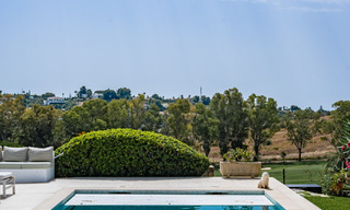 Villa andalouse de luxe au charme intemporel à vendre sur un golf de première ligne à Benahavis - Marbella 58832 