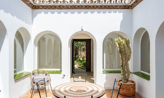 Villa andalouse de luxe au charme intemporel à vendre sur un golf de première ligne à Benahavis - Marbella 58862 