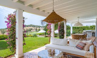 Villa andalouse de luxe au charme intemporel à vendre sur un golf de première ligne à Benahavis - Marbella 58864 