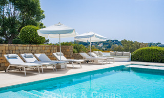 Villa andalouse de luxe au charme intemporel à vendre sur un golf de première ligne à Benahavis - Marbella 58868 
