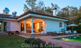 Villa traditionnelle de plain-pied à vendre sur le nouveau Golden Mile, Marbella - Estepona 58879 