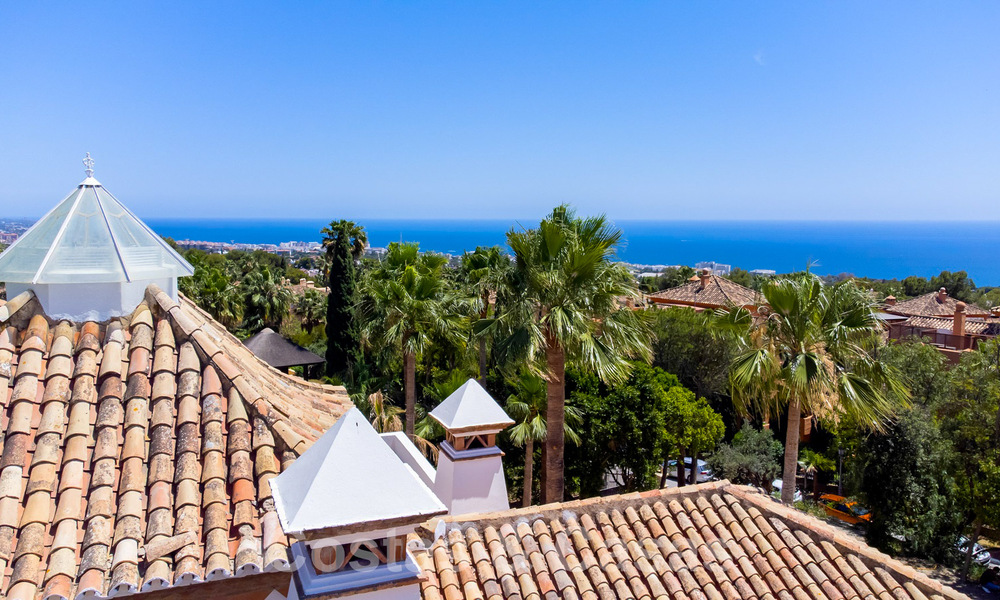 Villa de luxe méditerranéenne moderne, prête à être emménagée, à vendre à Sierra Blanca sur le Golden Mile de Marbella 58960