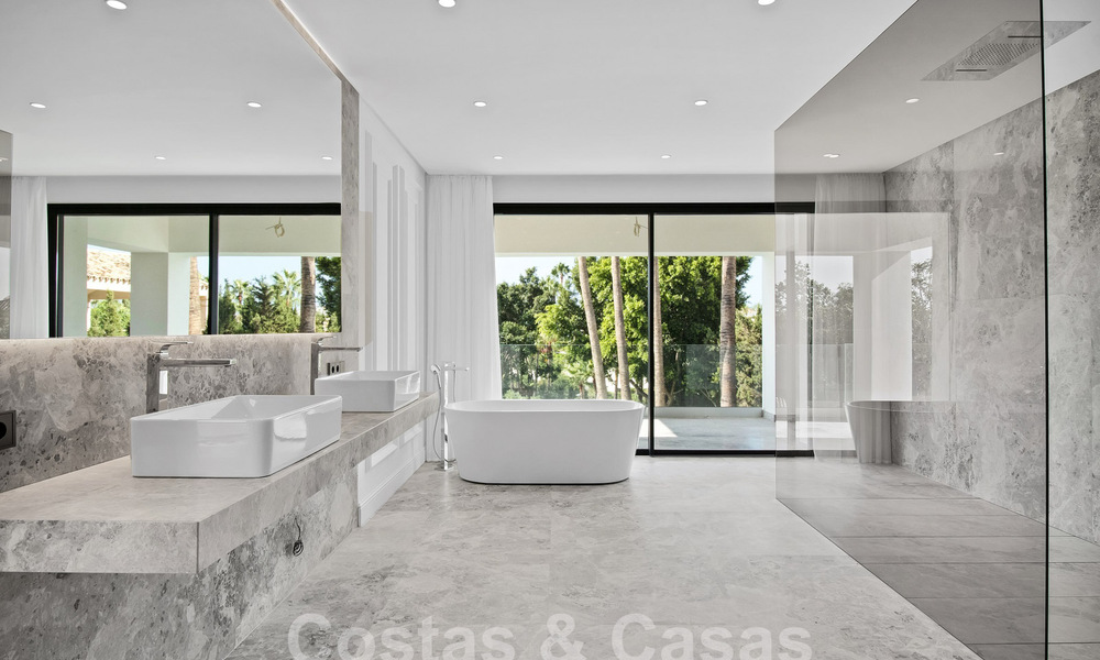 Villa de luxe méditerranéenne moderne, prête à être emménagée, à vendre à Sierra Blanca sur le Golden Mile de Marbella 58969