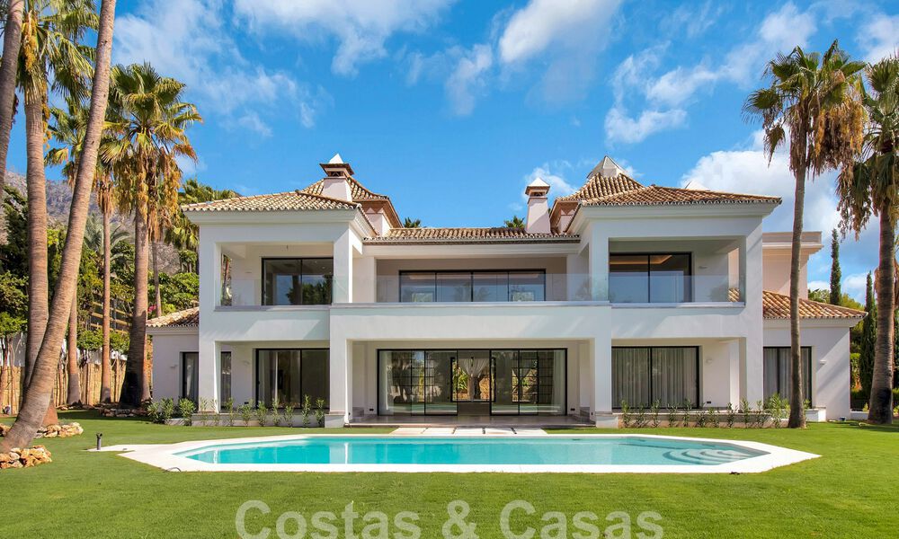 Villa de luxe méditerranéenne moderne, prête à être emménagée, à vendre à Sierra Blanca sur le Golden Mile de Marbella 58986