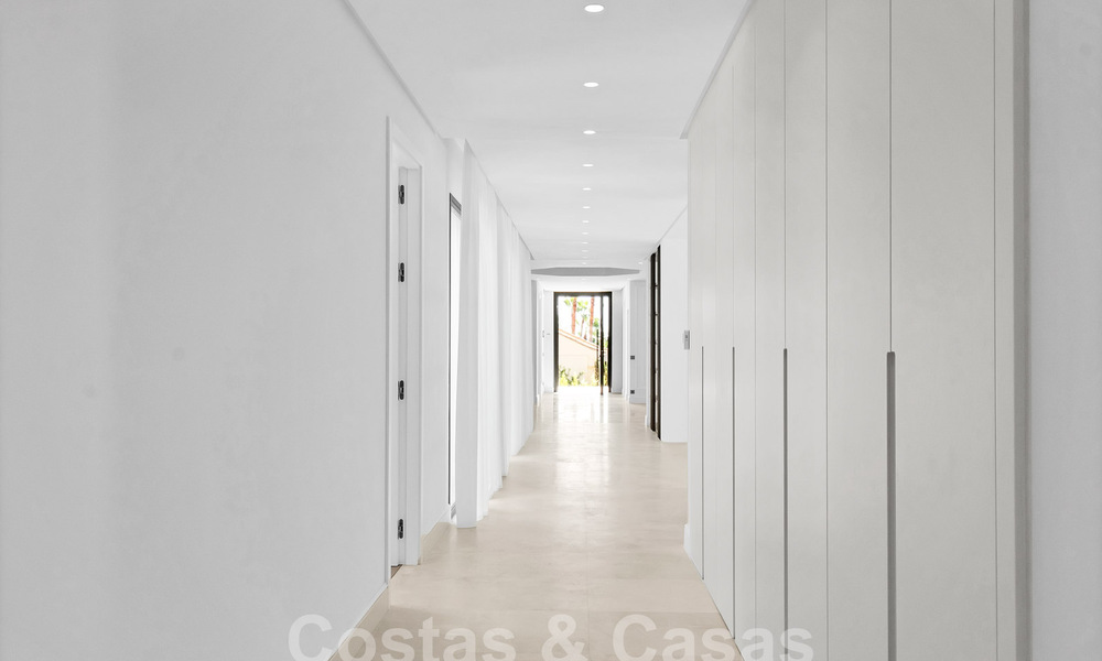 Villa de luxe méditerranéenne moderne, prête à être emménagée, à vendre à Sierra Blanca sur le Golden Mile de Marbella 58999