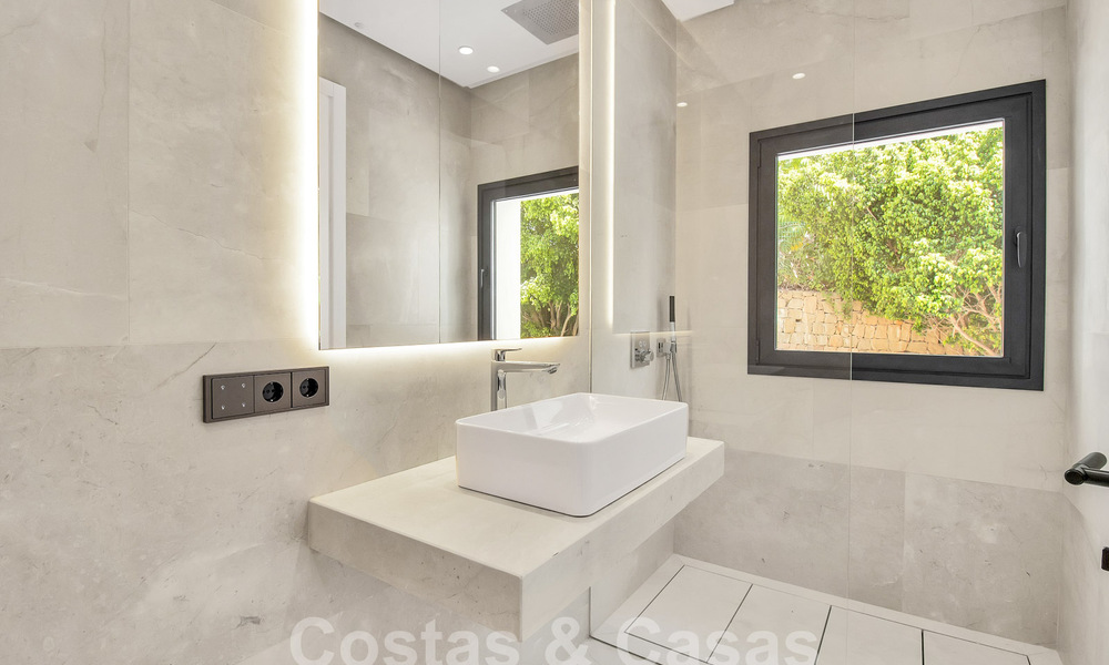 Villa de luxe méditerranéenne moderne, prête à être emménagée, à vendre à Sierra Blanca sur le Golden Mile de Marbella 59006