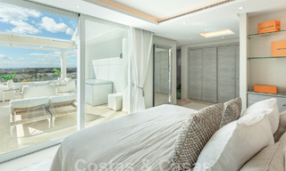 Villa méditerranéenne de luxe avec vue panoramique sur la mer à vendre dans la vallée du golf de Nueva Andalucia à Marbella 59104 