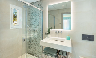 Villa méditerranéenne de luxe avec vue panoramique sur la mer à vendre dans la vallée du golf de Nueva Andalucia à Marbella 59112 