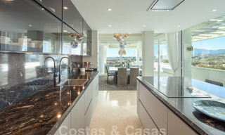 Villa méditerranéenne de luxe avec vue panoramique sur la mer à vendre dans la vallée du golf de Nueva Andalucia à Marbella 59127 