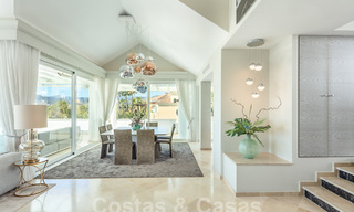 Villa méditerranéenne de luxe avec vue panoramique sur la mer à vendre dans la vallée du golf de Nueva Andalucia à Marbella 59129 