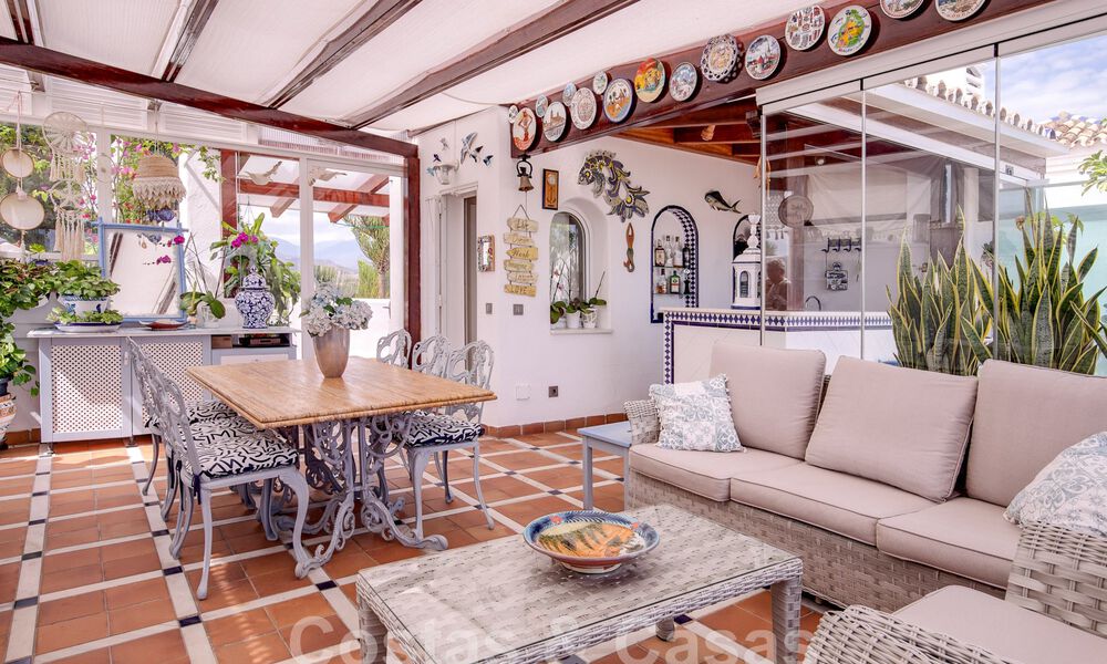 Penthouse à vendre avec solarium et vue à 360°, à deux pas de la plage et du centre de Puerto Banus, Marbella 59045