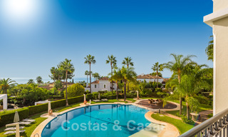 Spacieux appartement de luxe à vendre avec vue panoramique sur la mer dans une urbanisation protégée sur le Golden Mile, Marbella 59793 