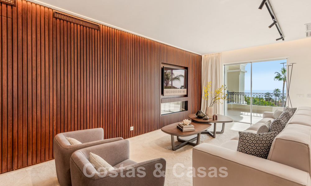 Spacieux appartement de luxe à vendre avec vue panoramique sur la mer dans une urbanisation protégée sur le Golden Mile, Marbella 59798
