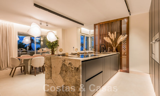 Spacieux appartement de luxe à vendre avec vue panoramique sur la mer dans une urbanisation protégée sur le Golden Mile, Marbella 59811 