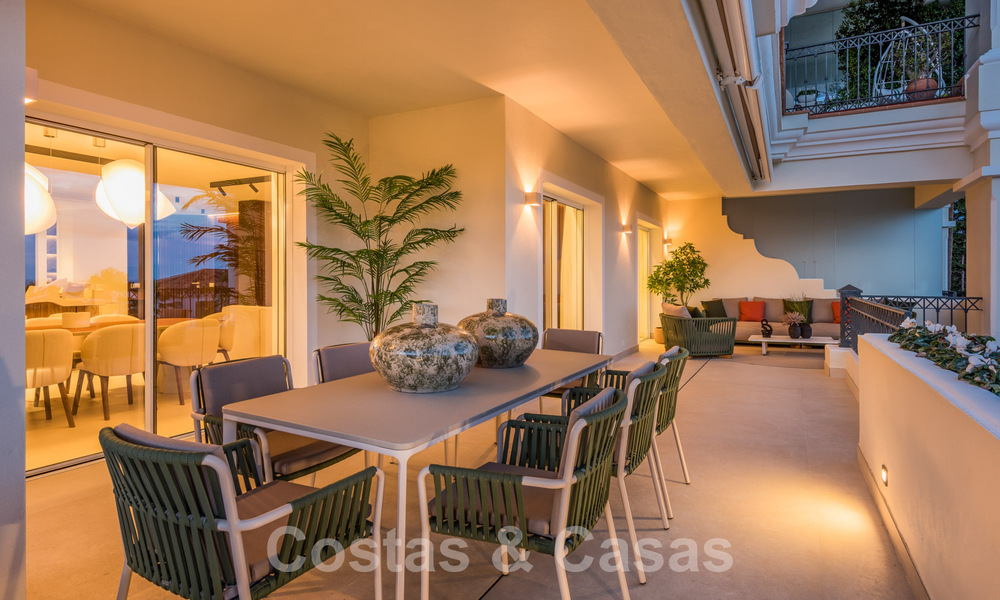 Spacieux appartement de luxe à vendre avec vue panoramique sur la mer dans une urbanisation protégée sur le Golden Mile, Marbella 59815