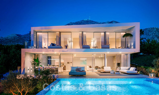Nouveau! Villas architecturales de luxe à vendre dans un complexe de luxe à Fuengirola, Costa del Sol 59151 