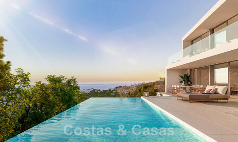 Nouveau! Villas architecturales de luxe à vendre dans un complexe de luxe à Fuengirola, Costa del Sol 59154