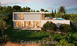 Nouveau! Villas architecturales de luxe à vendre dans un complexe de luxe à Fuengirola, Costa del Sol 59155 