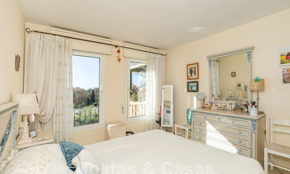 Spacieux penthouse à vendre dans un complexe de plage fermé avec vue magnifique sur la mer à La Duquesa, Costa del Sol 59312