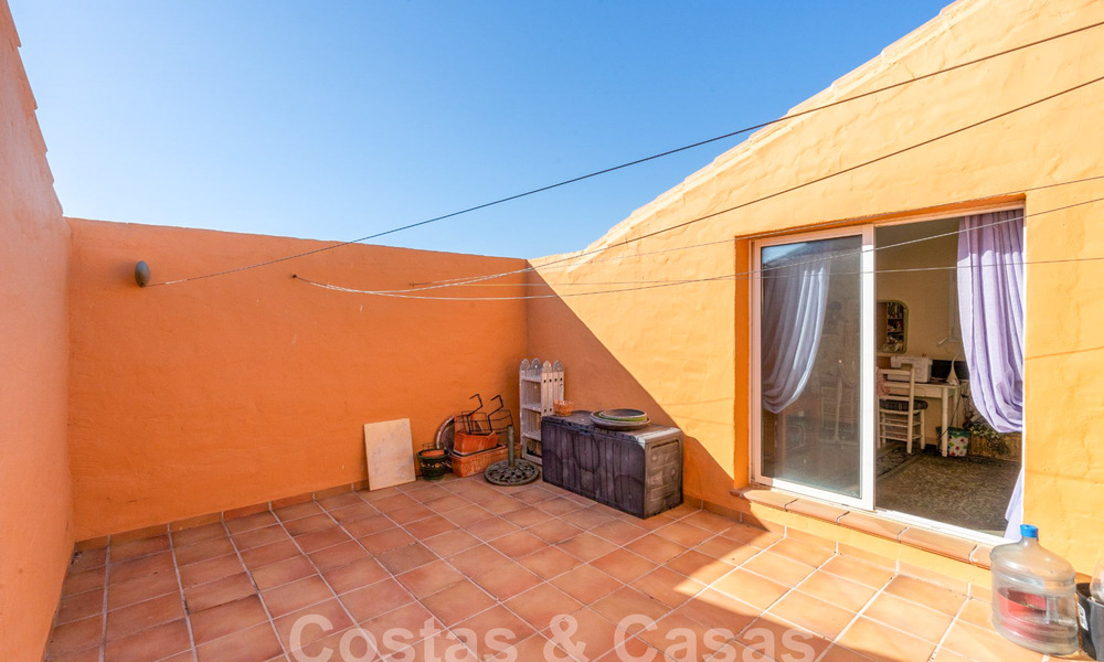 Spacieux penthouse à vendre dans un complexe de plage fermé avec vue magnifique sur la mer à La Duquesa, Costa del Sol 59314